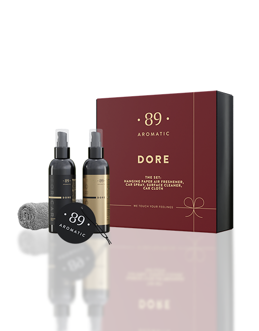 <b> AROMATIC •89• </b><br> Набор для ухода за автомобилем (Рождественская коллекция)