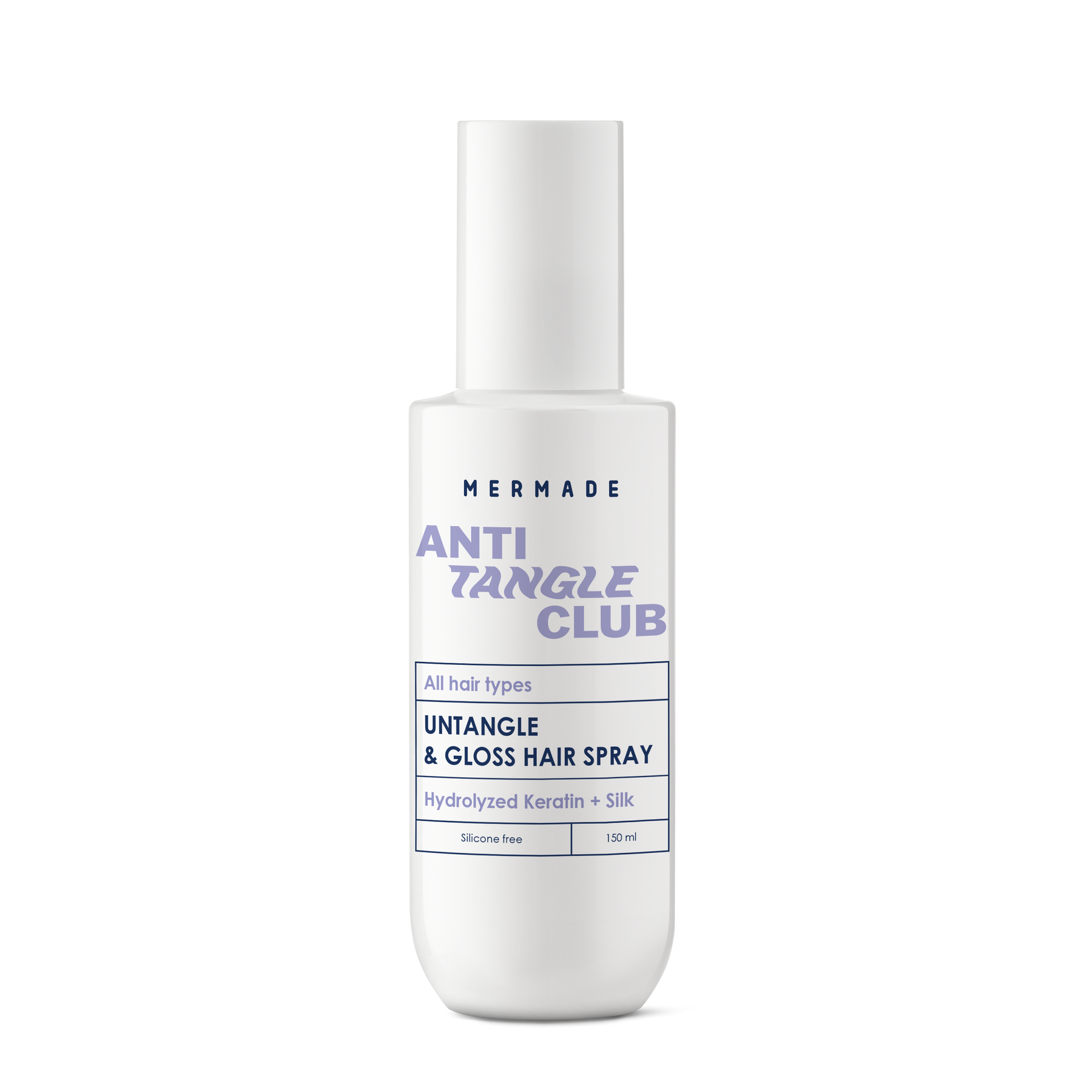 <b> MERMADE </b><br> Спрей – кондиционер для легкого расчесывания Hydrolyzed Keratin + Silk 150 мл