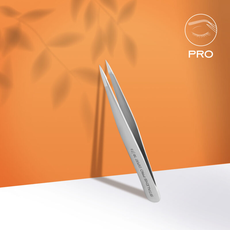 <b>Staleks Pro</b><br>Пинцет для бровей EXPERT</b><br>10 TYPE 5