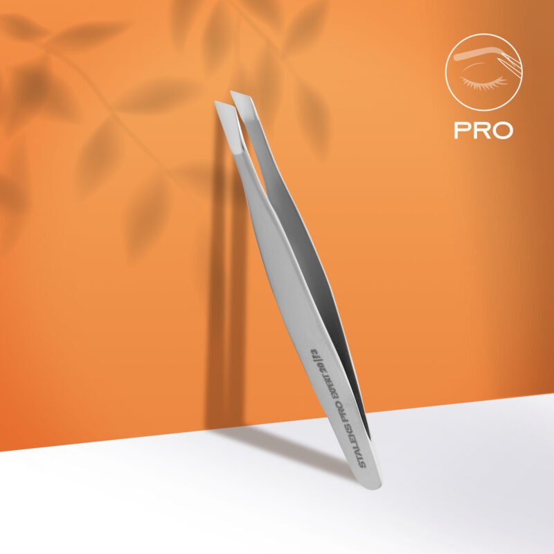 <b>Staleks Pro</b><br>Пинцет для бровей EXPERT</b><br>20 TYPE 3